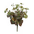 Artificial Faux Geraniums Leaf Bunch with Realistic Greenery