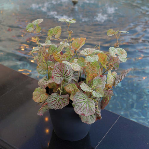 Faux Geranium Leaves for Home and Event Styling