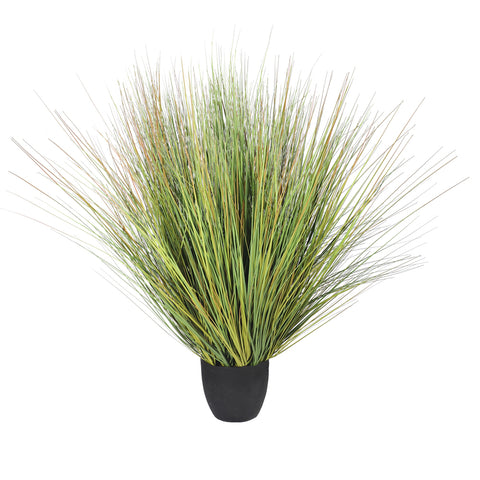 Nearly Natural Grass Plant in Plastic Pot