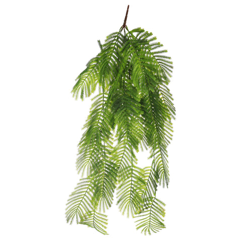 Artificial hanging palm leaves bunch for decor