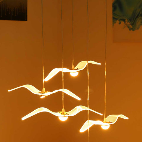 Led Seagull Pendant Ceiling Light