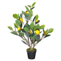 Faux lemon tree for home decor