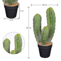 Mini plastic cactus for home decor