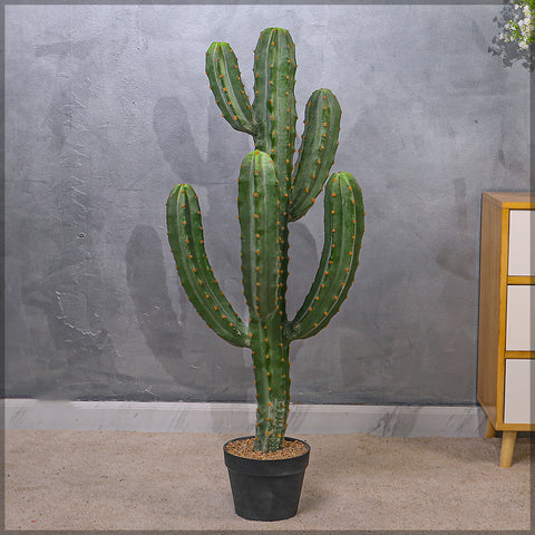 Decorative fake cactus for living room