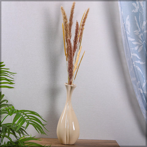 Cream Modern Design Vase