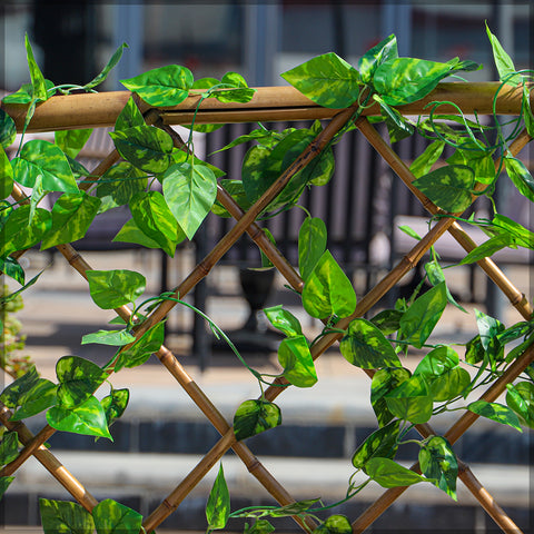 Artificial ivy leaf vines for garden decoration