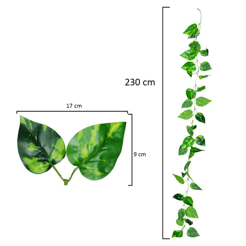 Lifelike fake ivy vines for elegant home decoration