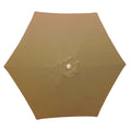 Outdoor umbrella without base for beach and patio