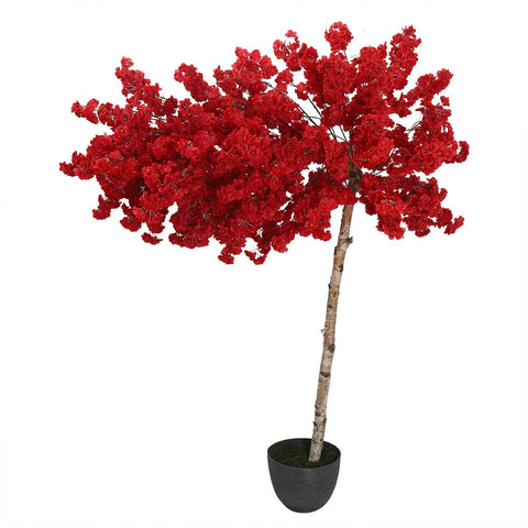 Indoor artificial cherry blossom tree for living room