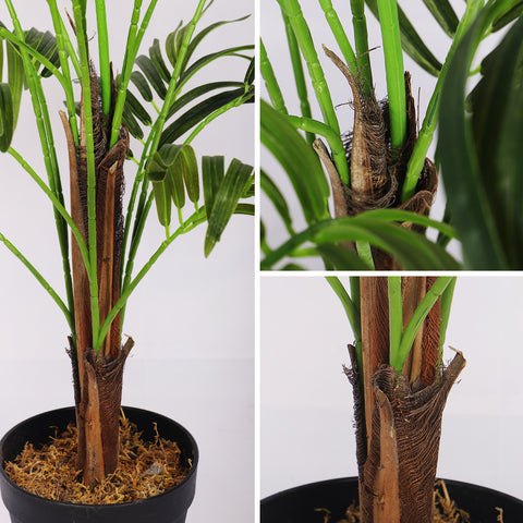 Decorative Artificial Green Palm Plant 1.1m High