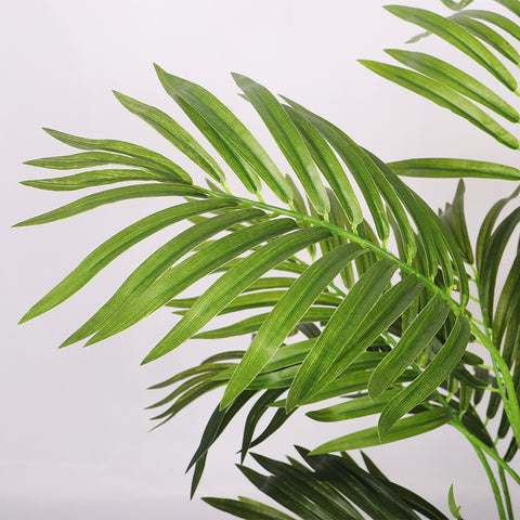 Realistic artificial palm plants for homes and offices