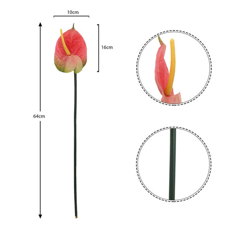 Artificial Anthurium Flowers