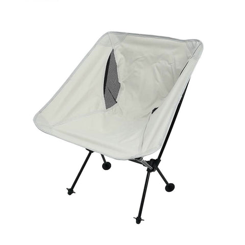 Foldable camping chair for easy transport and storage