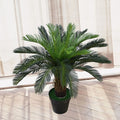 Lifelike artificial plants indoor with realistic greenery