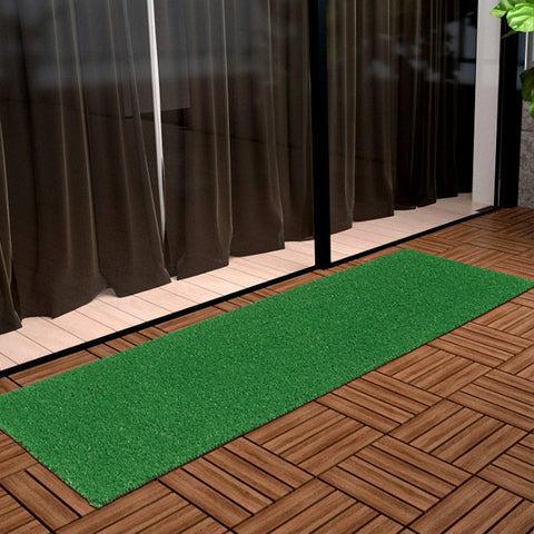 Realistic artificial turf for balconies and patios