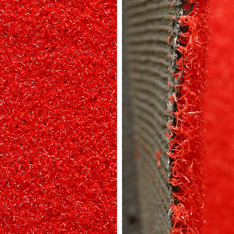 Artificial Red Turf for Balconies and Patios