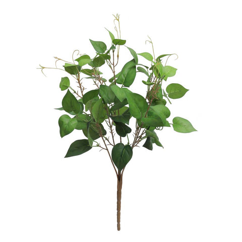 Artificial Green Philo Bush for Modern Home Styling