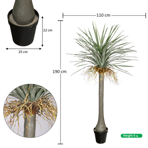 Artificial Potted Yucca Plant