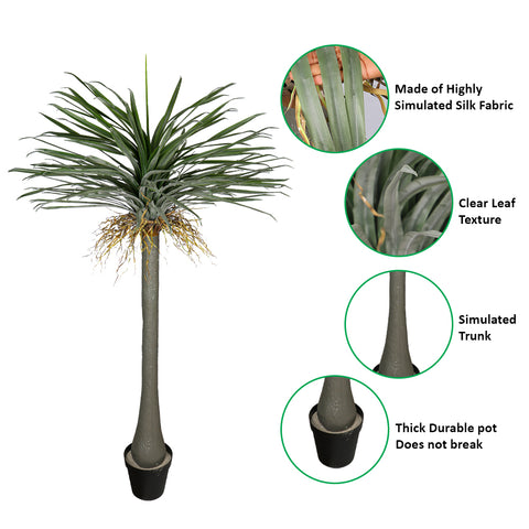 Artificial Potted Yucca Plant