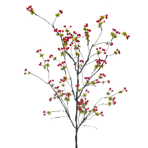 Artificial Red Berry Branch