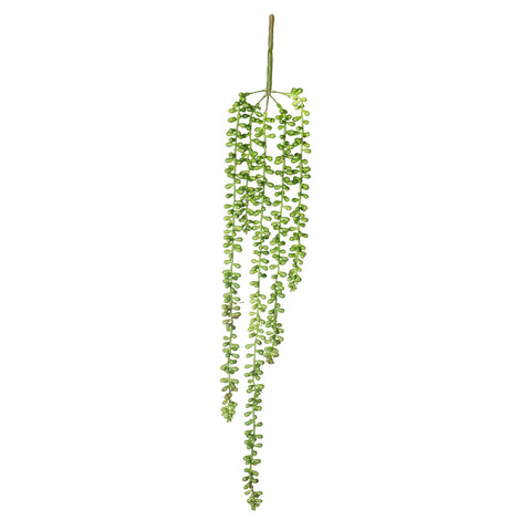 Artificial Senecio Pearl Trailing Branch for home decor