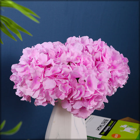 2 bunches Artificial Silk Hydrangea Flower