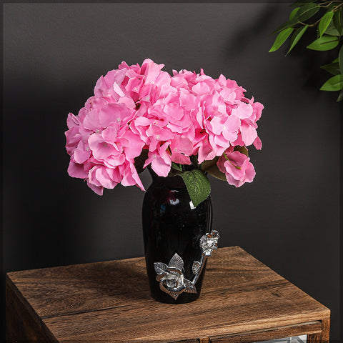 2pcs Artificial Silk Hydrangea Flower