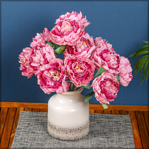 Artificial Silk Peony Flower