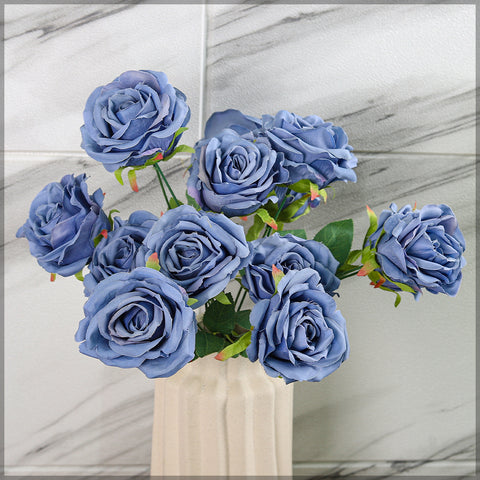 2pcs Artificial Silk Roses