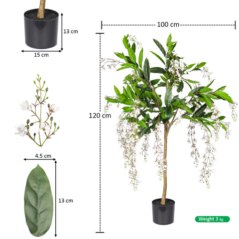 Artificial Trailing Jasmine Flower Plant