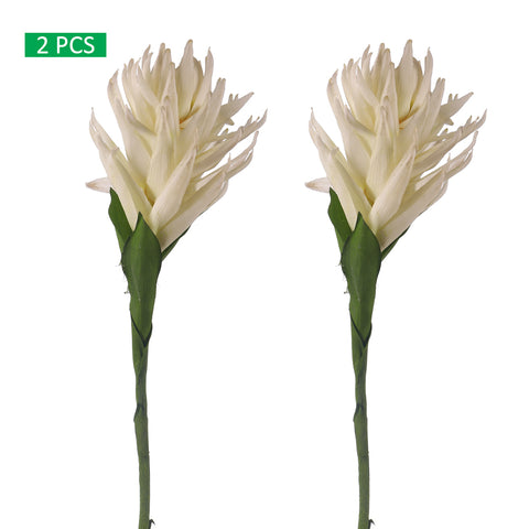 Artificial White Tropical Flowers