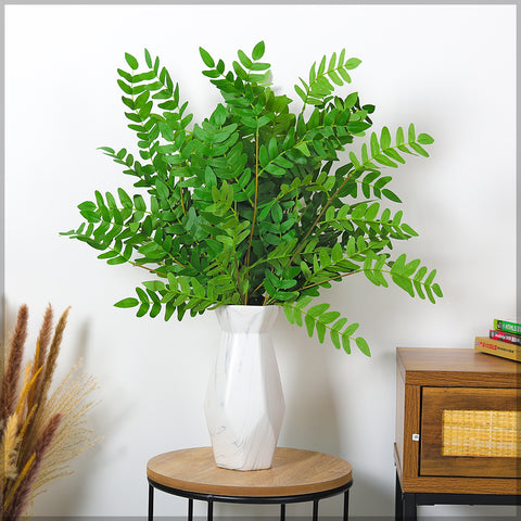 Faux acacia greenery for home decor