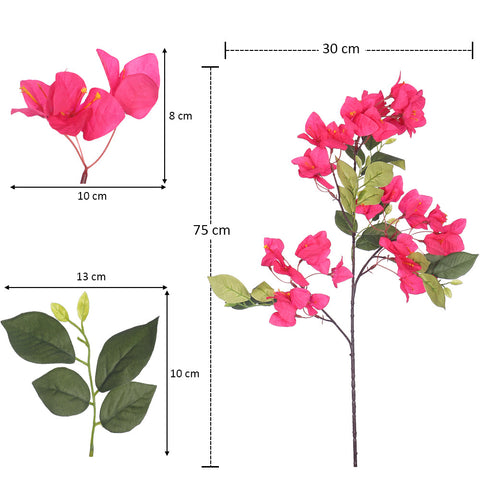 2pcs Artificial Bougainvillea Flower