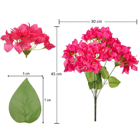 Artificial Bougainvillea Flower Bunch