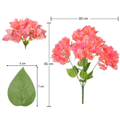 Artificial Bougainvillea Flower Bunch