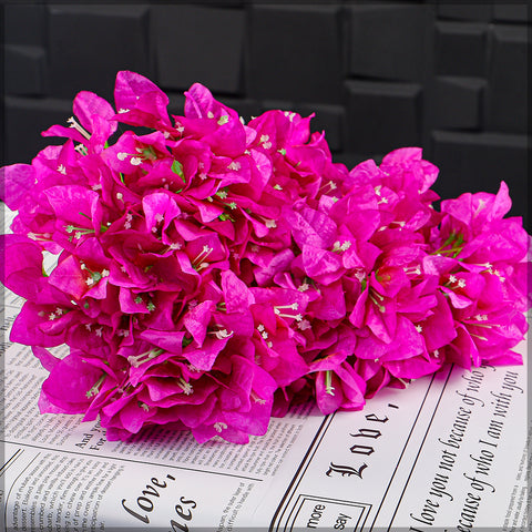 Artificial Bougainvillea Flower Bunch