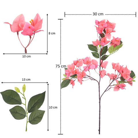 2pcs Artificial Bougainvillea Flower