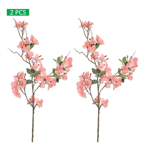 2pcs Artificial Bougainvillea Flower Stem