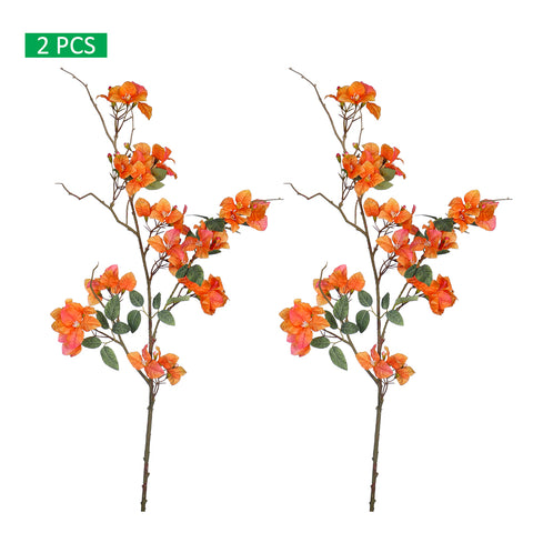 2pcs Artificial Bougainvillea Flower Stem