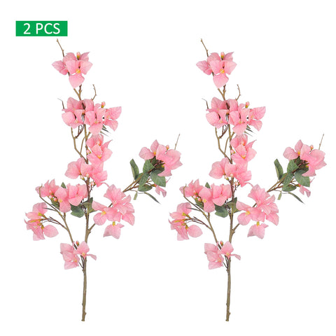 2pcs Artificial Bougainvillea Flower Stem