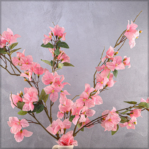 2pcs Artificial Bougainvillea Flower Stem