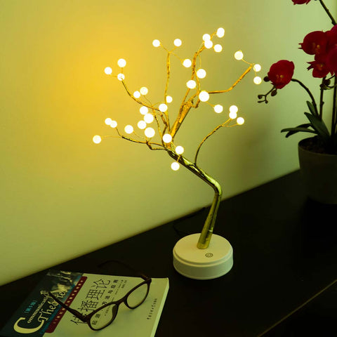 Lamp Fairy Light Tree With Touch Button