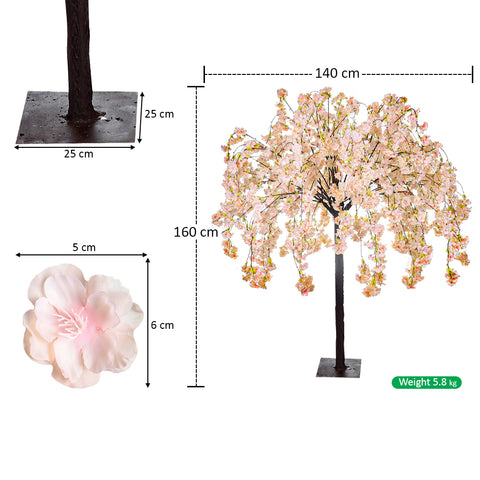 Fake Cherry Blossom Tree 1.6 Meter High