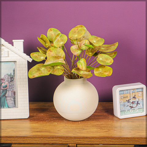 Decorative Faux Pilea Plant for Stylish Spaces