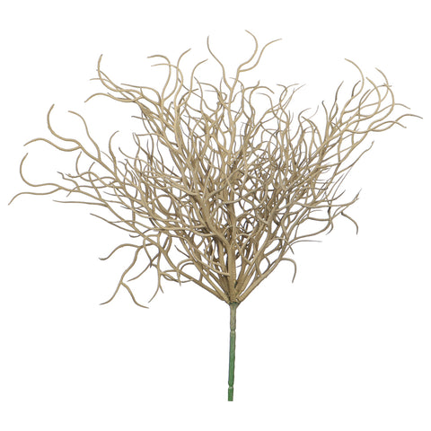 Realistic coral curly branches for unique home decor