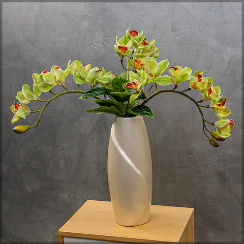 3pcs Artificial Cymbidium Flowers