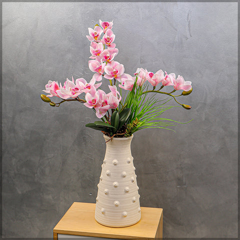 3pcs Artificial Cymbidium Flowers