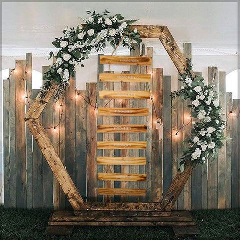 Decorative Wedding Ladder Sign