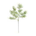 Artificial misty pine leaves for holiday and seasonal decor