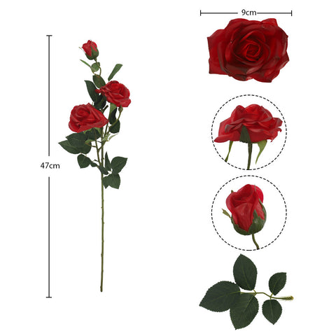 Artificial Real Touch Rose Flowers